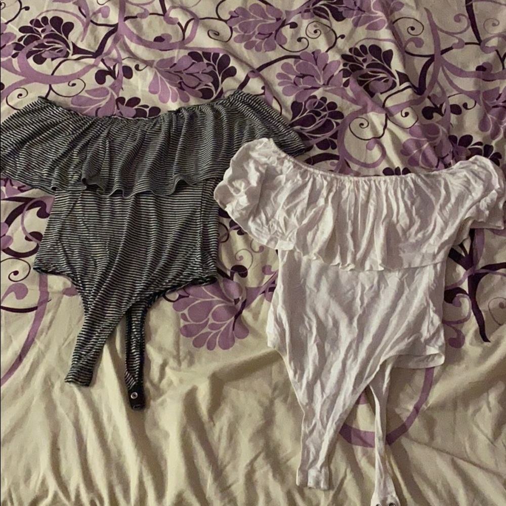 Off The Shoulder Bodysuit DUO